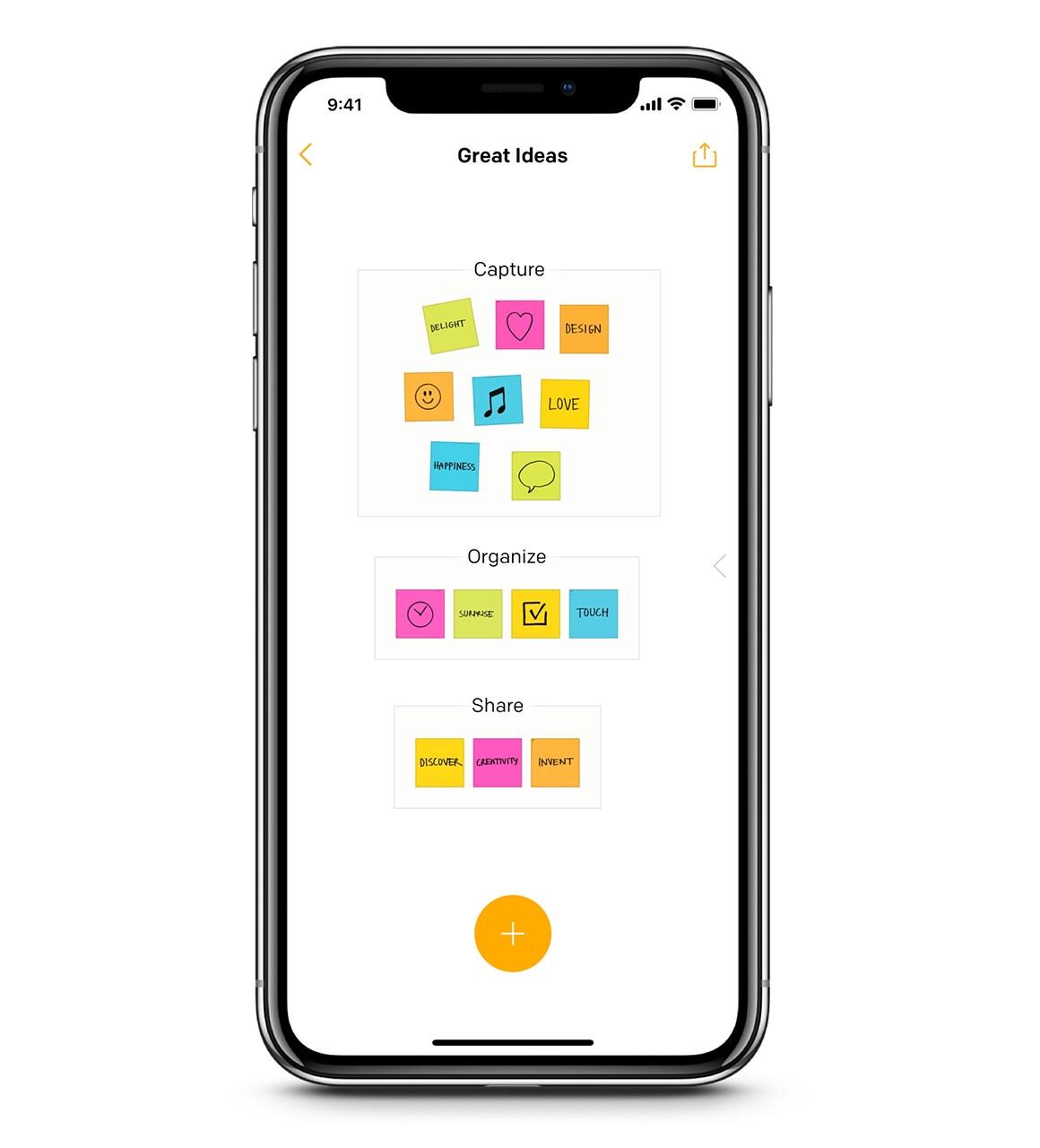 Create digital notes
